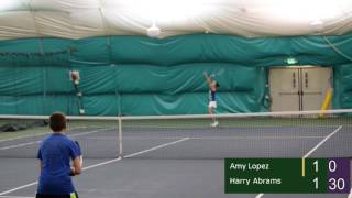 Baltimore Tennis Patrons - White League, Amy vs Harry