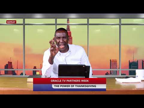 POWER OF THANKSGIVING _DR FRANCIS ORACLE