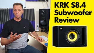Video thumbnail for KRK S8.4 Subwoofer review by Tec Raven