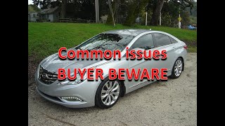 2011-2014 Hyundai Sonata YF common issues/Used car buyers guide!