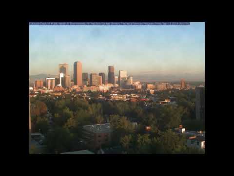 9-11-2019 Denver Skyscrapers Shadow at Same Time of Airliner Strikes on WTC NYC in 2001