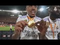Watch Militao and Rudiger's hilarious celebrations after CdR final win! (Real Madrid 2-1 CA Osasuna)