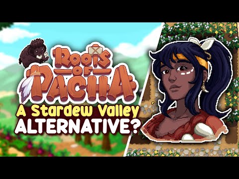 This STARDEW-LIKE Farming Sim is SO COZY! Roots of Pacha First Impressions from a Stardew Player