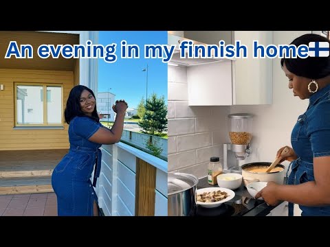 VLOG: Cooking One of The Most Popular Nigerian🇳🇬 foods for dinner. Spend the evening With a mom of 3