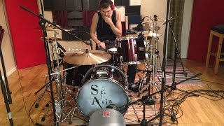 Studio diary - St.Aria recording drums (english subtitles)