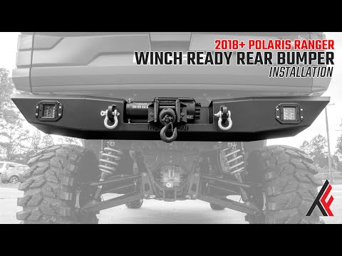 Polaris Ranger Winch Ready Rear Bumper