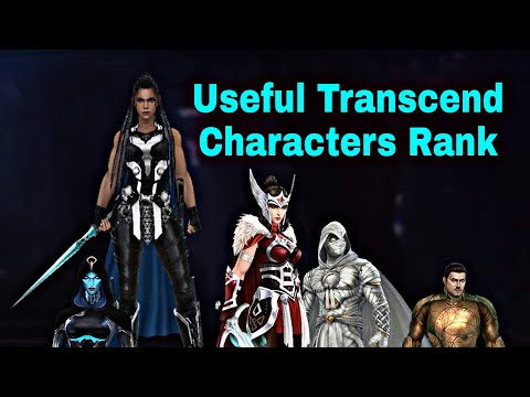 Useful Transcend Characters Rank Before Black Panther Update 2022 - Marvel Future Fight