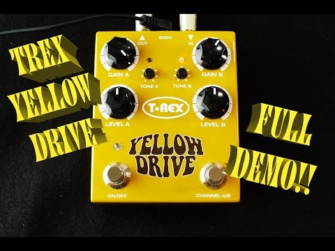 TRex Yellow Drive Demo of Joy!!