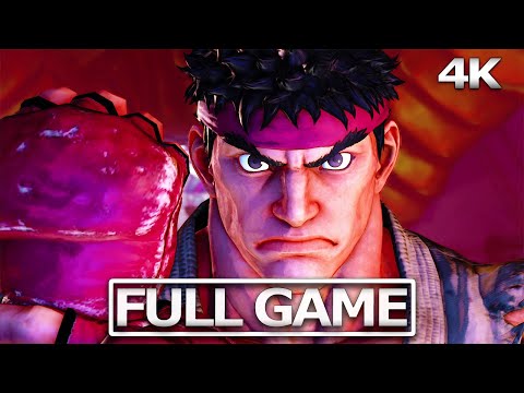 Street Fighter 5 Story Mode Full Gameplay Walkthrough / No Commentary 【FULL GAME】4K 60FPS UHD