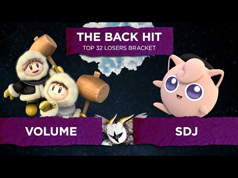 The Back Hit Top 32 - Volume (Ice Climbers) vs SDJ (Jigglypuff)