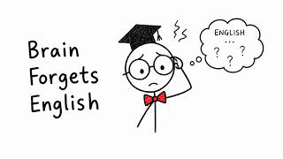Why Your Brain Forgets English The Moment You Need It