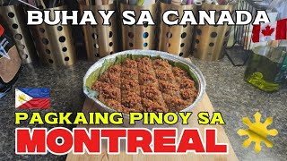 BUHAY SA CANADA! PAGKAING PINOY SA MONTREAL 🇵🇭 🇨🇦