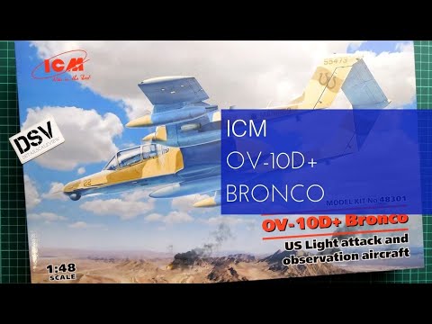 ICM 1/48 OV-10D+ Bronco (48301) Review