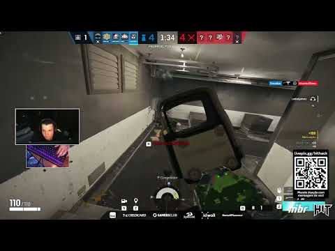 HIT CONHECENDO O NOVO GADGET, O CANO TORTO KKKK, Q TELINHA - MELHORES MOMENTOS RAINBOW SIX SIEGE