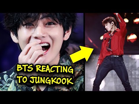 BTS reacting to JUNGKOOK