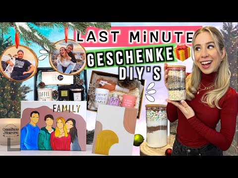 LAST MINUTE DIY Weihnachtsgeschenke selber machen 🎁  schnelle Geschenk DIY 2022 - Cali Kessy