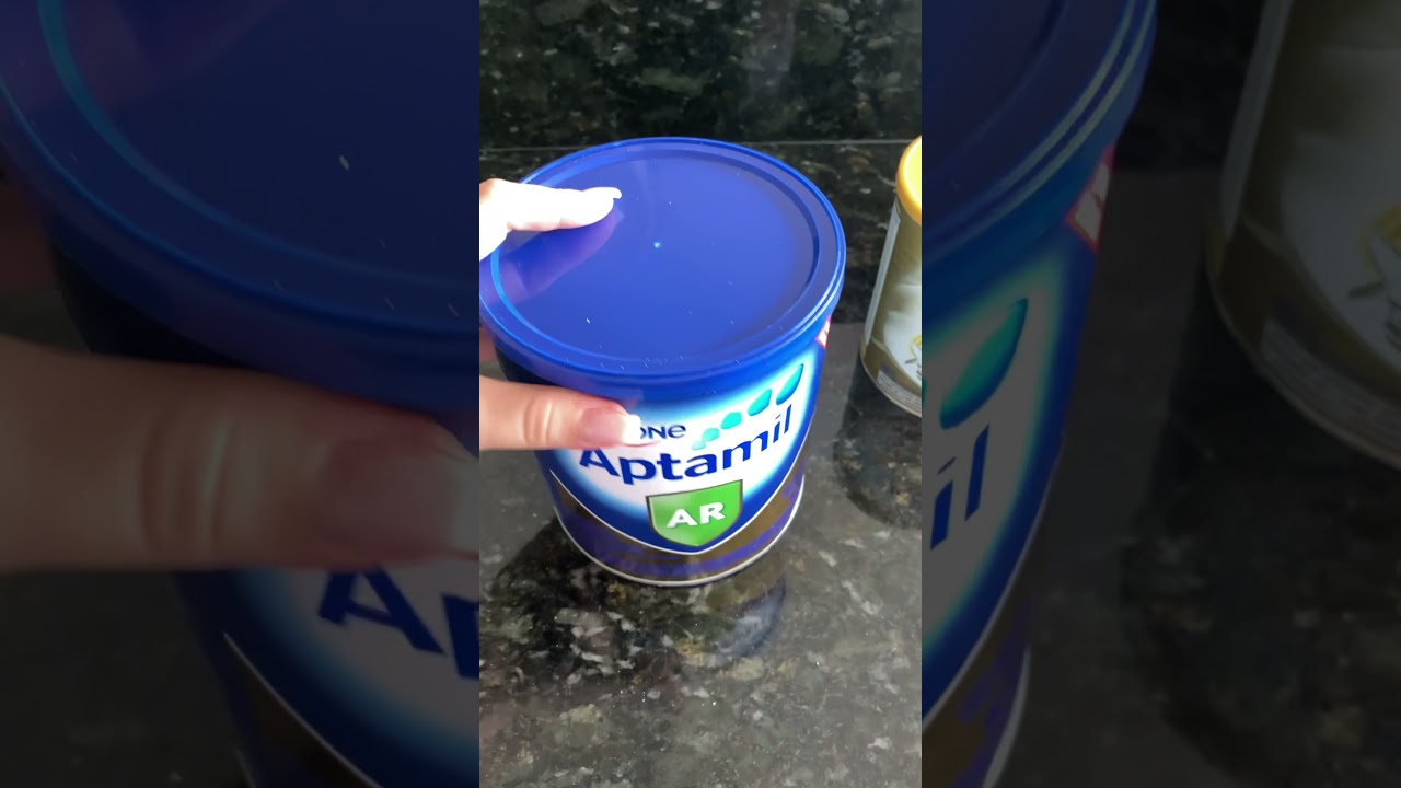 Resenha Leite Aptamil AR - Bebê com refluxo - Recém Nascido a 1 ano