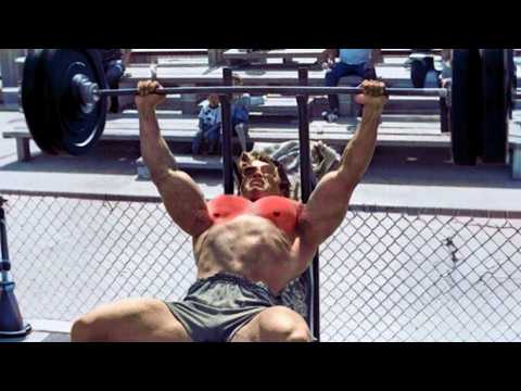 HEAVY Chest Day With Arnold Schwarzenegger - Old school Bodybuilding Training