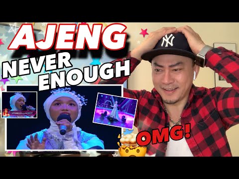 HOLDING MY BREATH! AJENG - NEVER ENOUGH (Grand Final The Voice Kids Indonesia Season 4) | REACTION