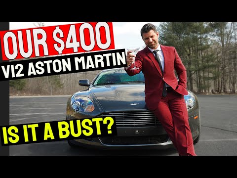 Flipping $400 to a Ferrari - Did we win or lose with this Dealer Auction V12 Aston Martin ? -