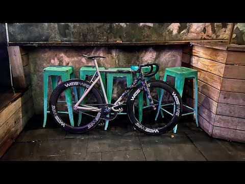 Weis Titanium Hammer Track Bike