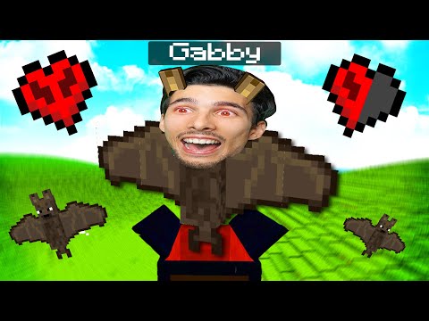 I TURNED INTO A BAT in Minecraft!! | Minecraft Hardcore Origins