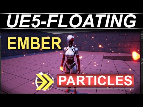 Unreal5 Niagra VFX: Floating Ember/Dust Particles