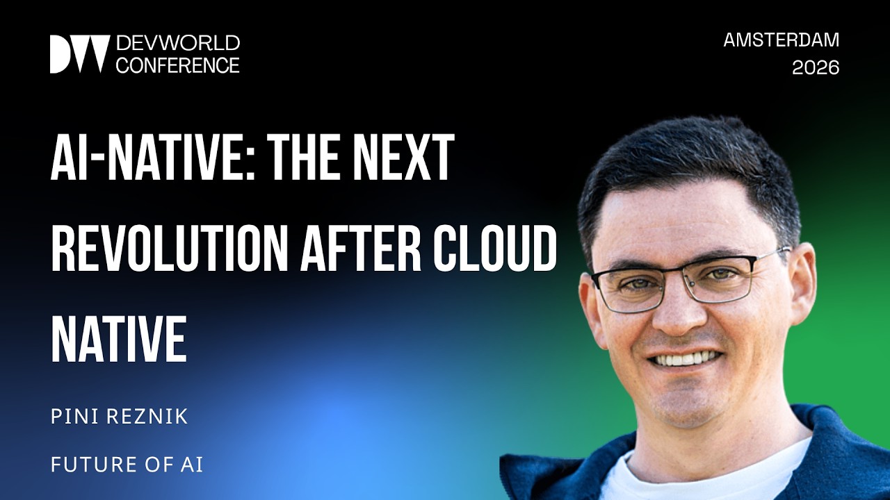 Pini Reznik - AI-Native: The Next Revolution after Cloud Native