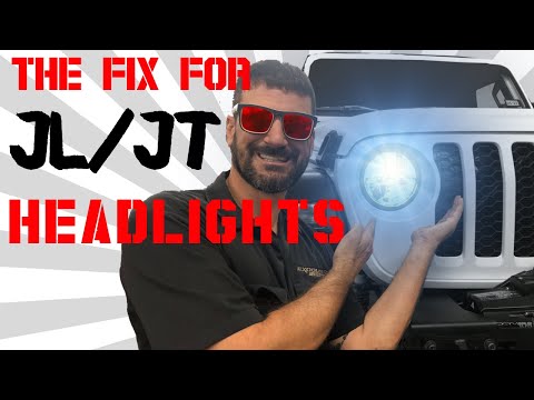 The Fix for JL-JT Gladiator Non-Rubicon LED Headlights
