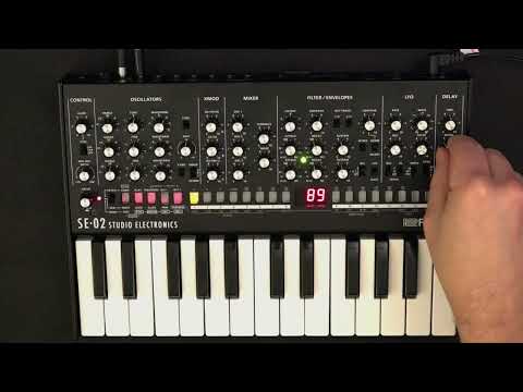 Roland SE-02: 8-step Sequence Jam (Sounds Only)