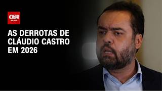 Vídeo: Master, Refit e Inelegibilidade: as derrotas de Cláudio Castro | CNN BRASIL
