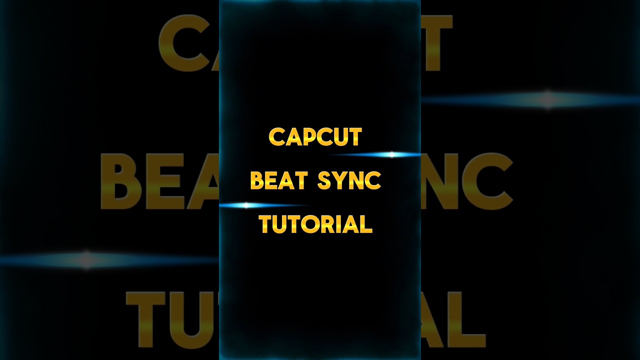 Beat Sync Tutorial| Capcut Tutorial #capcut #shorts #viral