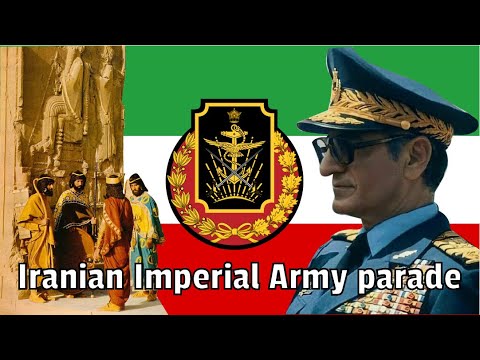 Iranian Imperial Army parade