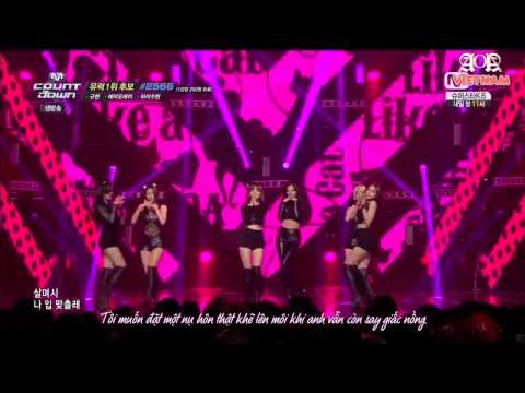 [Vietsub][Perf] AOA - Like A Cat @ 141120 M!Countdown {AOA Viet Nam}