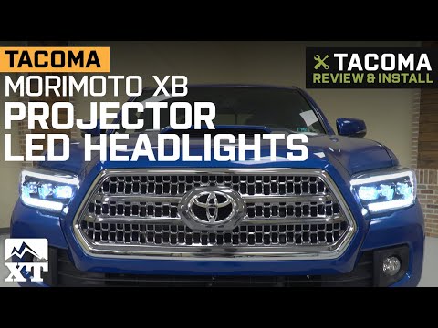 Tacoma Morimoto XB Projector LED Headlights (2016-2020) Review & Install