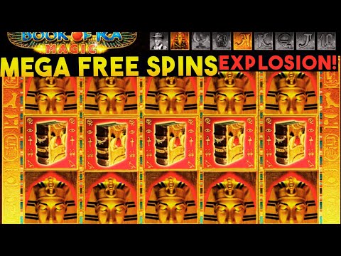 BOOK OF RA MAGIC – INSANE FREE SPINS! EXPANDING SYMBOLS BIG WIN EXPLOSION!