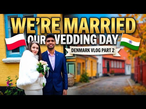 Getting Married in Denmark 🇩🇰 | Our Wedding Day & Copenhagen