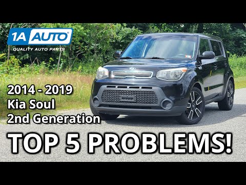 Top 5 Problems Kia Soul Hatchback 2014-2019 2nd Generation