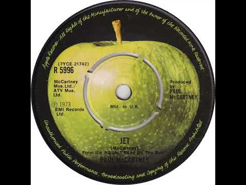 UK New Entry 1974 (41) Paul McCartney & Wings - Jet