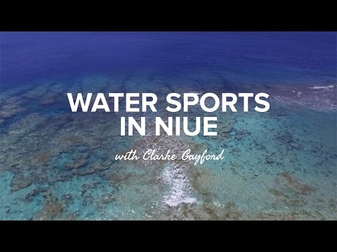 Watersports in Niue with Clarke Gayford