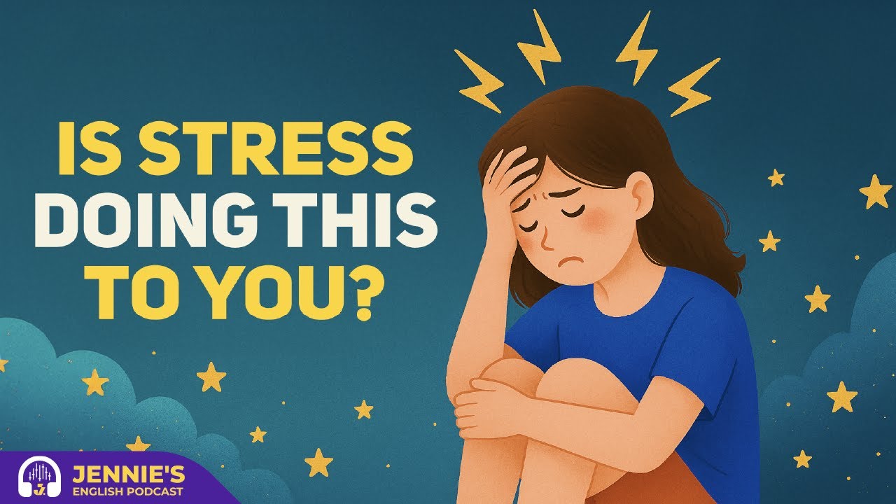 How Stress Affects Your Body & Mind | English & Chill with Jennie | English Podcast