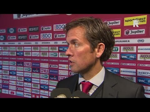 Alex Pastoor na afloop van Sparta - FC Oss