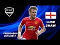 LUKE SHAW | Manchester United | Skills | 2016/2017  (HD)