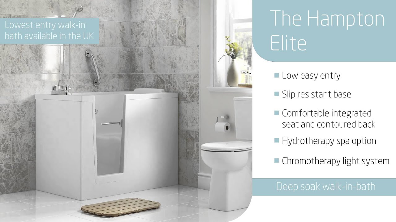 Walk-In Baths Range by Mobility Plus Bathing