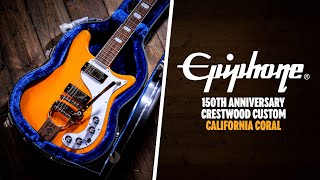 Video thumbnail for Peach Picks | Epiphone 150th Anniversary Collection | Crestwood Custom - California Coral by Peach Guitars