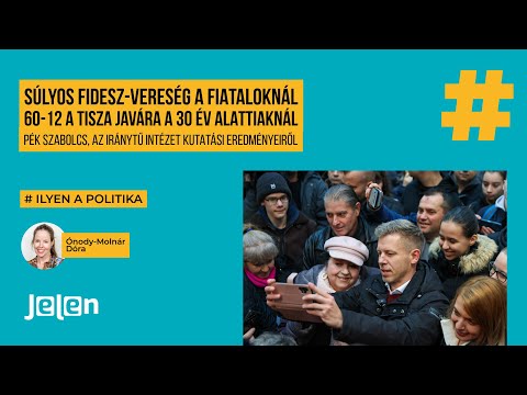 Súlyos Fidesz-vereség a fiataloknál: 60-12 a Tisza javára a 30 év alattiaknál