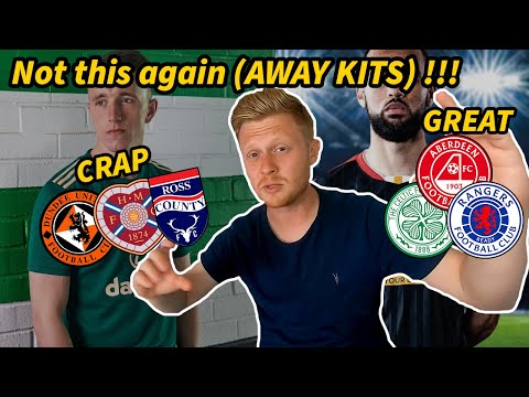 WILL RANGERS TOP ANOTHER TABLE?! Scottish Premiership 2021/22 Away Shirt Rankings!