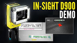 In-Sight D900 Deep Learning Vision System Demo