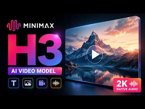 MiniMax H3 Just Changed AI Video Forever (Open Weights + Native Audio)