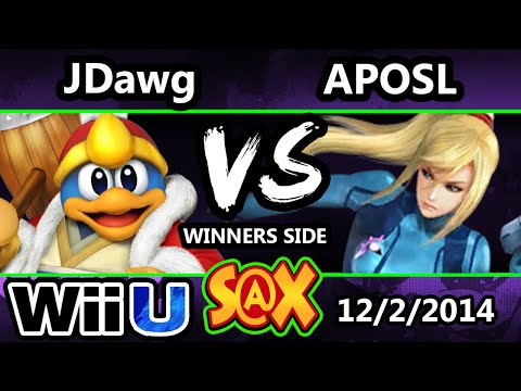 S@x - VGBC | Aposl (ZSS) Vs. Jdawg (DeDeDe) SSB4 Singles - Smash 4 Wii U
